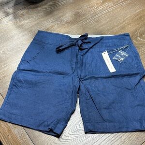 Carole Little Linen Blue Fabric